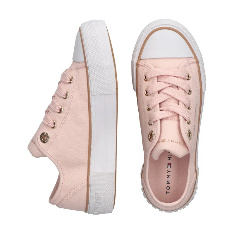 TOMMY HILFIGER Kids Lace Up Low Top Sneakers
