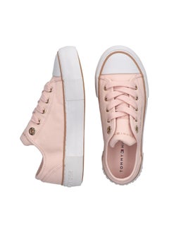 TOMMY HILFIGER Kids Lace Up Low Top Sneakers  - Image 4