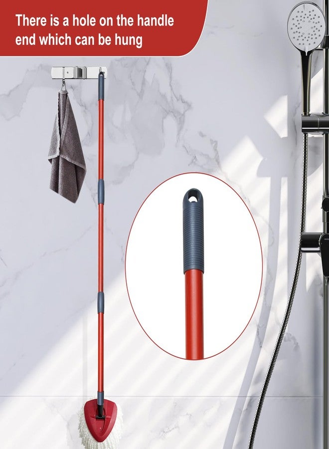 GRAREND Spin Mop Replacement Handle-Mop Stick Compatible with O Ceda Spin Mop, 4-Section 30" to 58" Mop/Broom/Brush Replacement Handle, EasyWring Mop Handle for Floor Cleaning(Mop Head&Base not Include) - Image 5