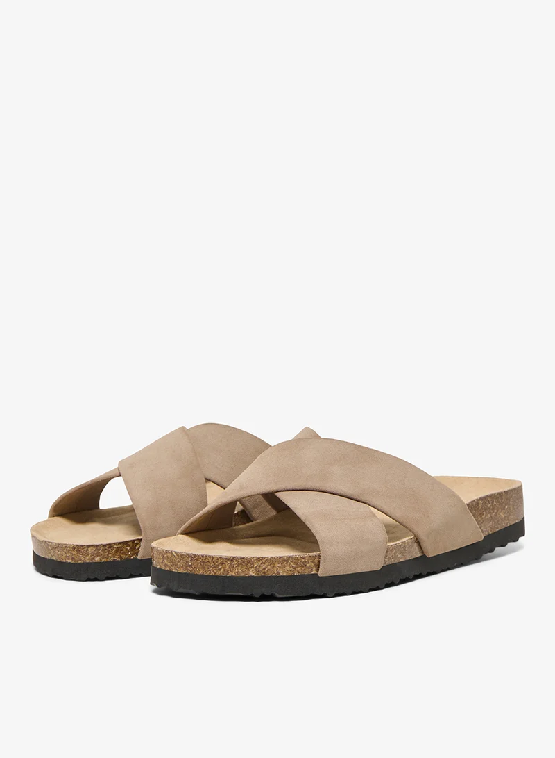Only Casual Slip On Sandals