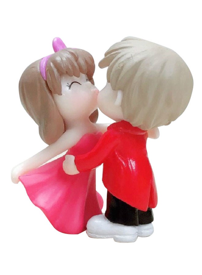 NIBEMINENT 2-Piece Couple Cartoon Character Doll Set Multicolour - Image 3