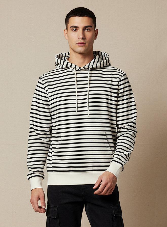 Lee Cooper Men Striped Hoodie - Image 1