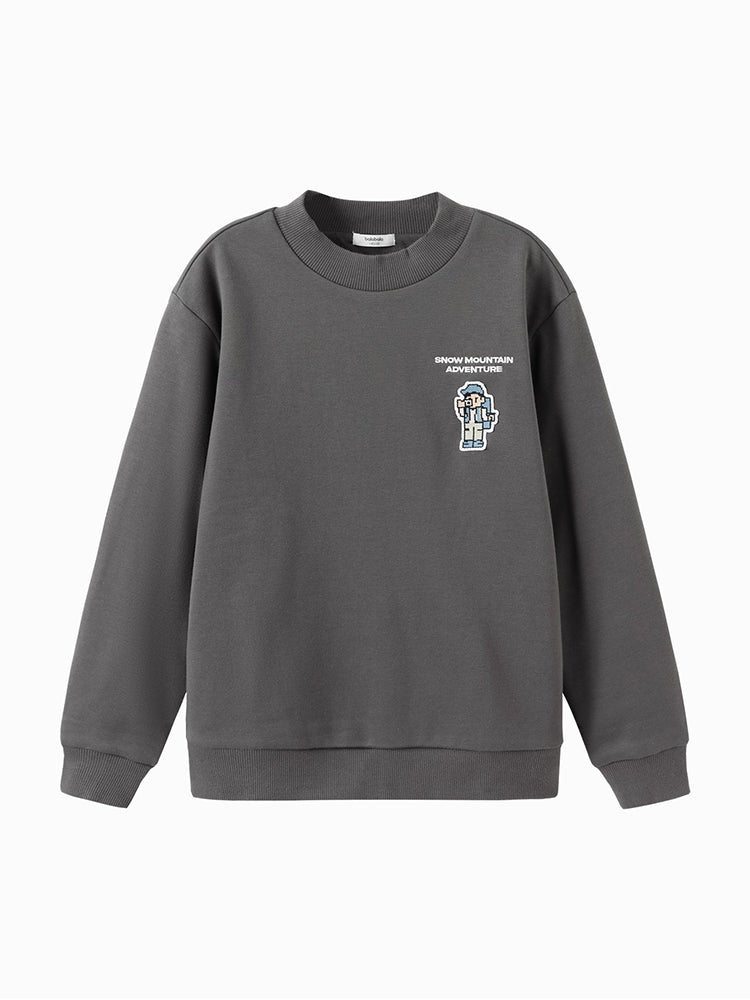 بالابالا سويت شيرت بطبعة للأولاد - Image 1