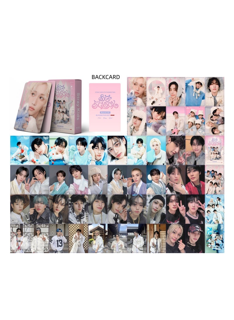 NIBEMINENT 55 Pcs Kpop Stray Kids Lomo Cards Card For Fans Collection Gifts - Image 1