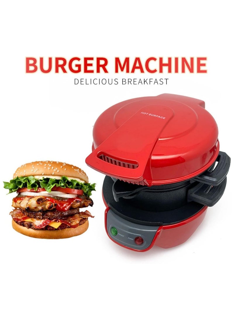 Hamburger Maker 110V Sandwich Maker Home Breakfast Maker Omelette Toaster