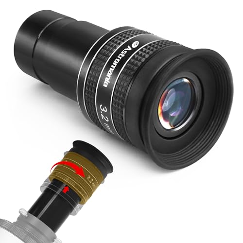 Astromania Telescope Eyepiece 3.2mm, Wide Angle 58 Degree Apparent Field Planetary Eyepiece for 1.25 inch Astronomy Telescope & Filter, Fully Multi-Coated Telescope Accessory for Planetary Observation - Image 1