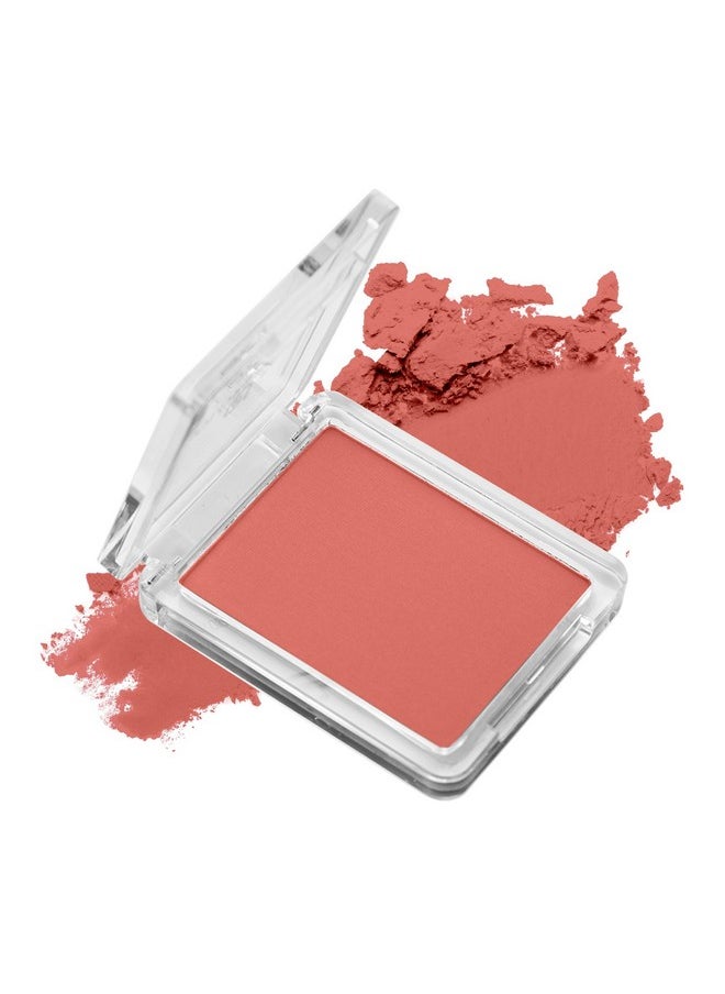 COLORS QUEEN - Sweet Cheek Matte Blush | Smooth Texture, Lightweight Long Lasting Matte Blusher Palette | Melts Effortlessly & Highly Pigmented Blusher Palette For Face Makeup (Shade - 07) - Image 1