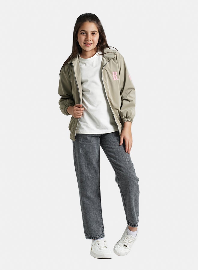 ريمينت جاكيت للبنات خفيف للربيع - Image 2