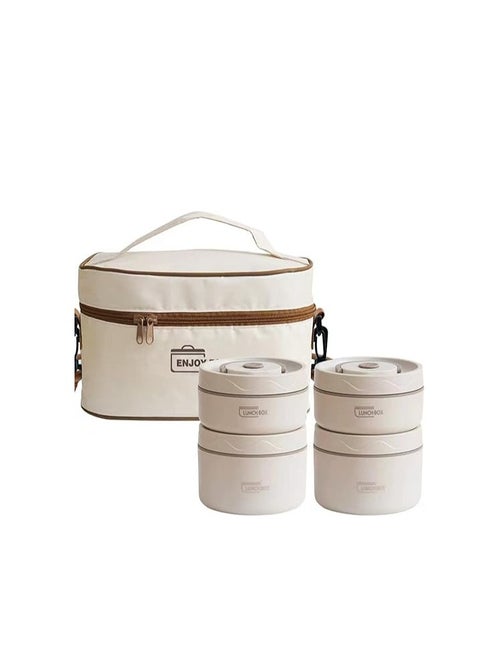 صندوق غداء حراري قابل للاستخدام في الميكروويف - حاويات معزولة مانعة للتسرب