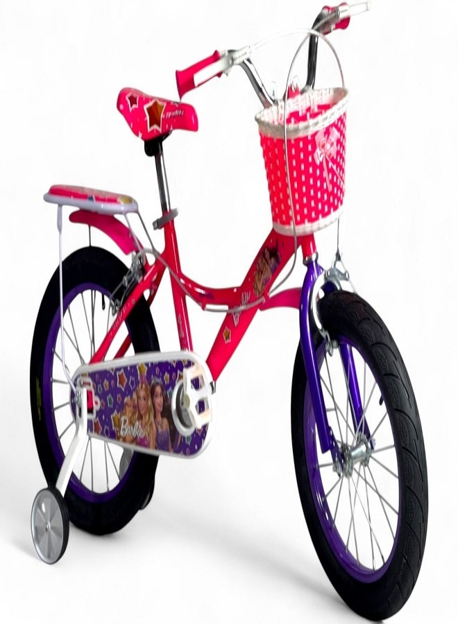 فلاش دراجة اطفال بناتي من فلاش لون فوشيا - مقاس 12 من 3 سنوات ل 5 سنوات - الوكيل الرسمية في مصر المنتج GTG TOYS - Image 1