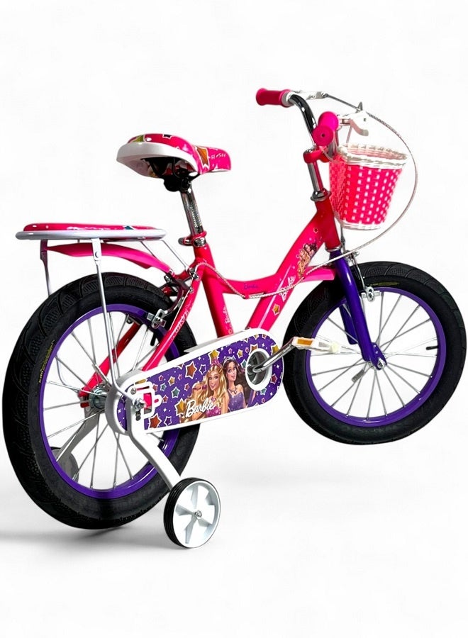 فلاش دراجة اطفال بناتي من فلاش لون فوشيا - مقاس 12 من 3 سنوات ل 5 سنوات - الوكيل الرسمية في مصر المنتج GTG TOYS - Image 2