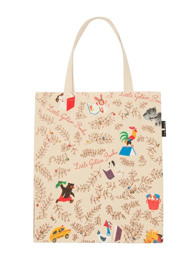 Out of Print Little Golden Books Tote Bag with Inner Pocket - Gift for Book Lovers - Image 2