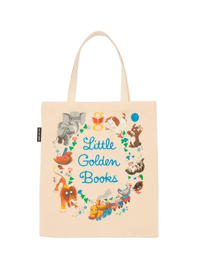 Out of Print Little Golden Books Tote Bag with Inner Pocket - Gift for Book Lovers - Image 1