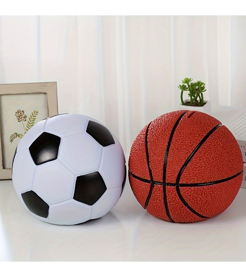 Football Money Jar Large Capacity Easy Deposit for Sports Fans - Image 5