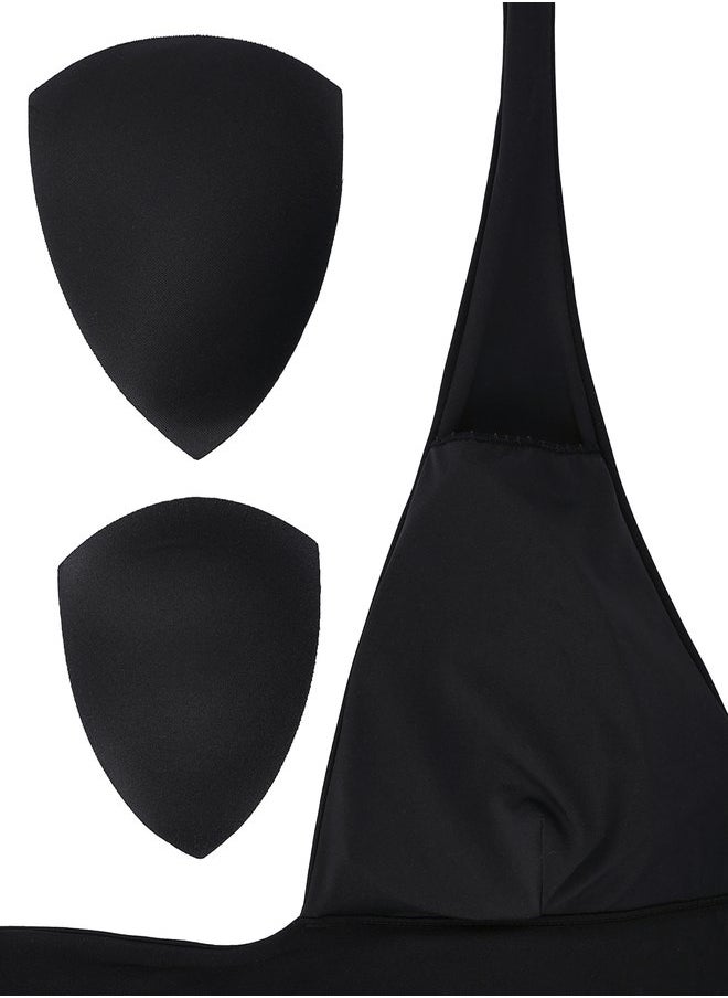 Joss Joss Women’s Black Push-Up Swim Bodice – Adjustable Straps, Quick-Dry Fabric, Stylish and Supportive for Pool & Beach Confidence  - Image 2