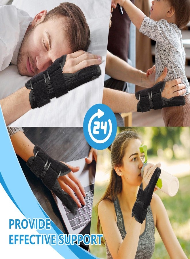 joingood Pinky Finger Splint, Finger Splint for Pinky, Broken Pinky Finger Brace, Little Finger Splint,Metacarpal Finger Splint Hand Brace for Trigger Finger Arthritis,Finger Splint Pinky Right Hand,M - Image 2