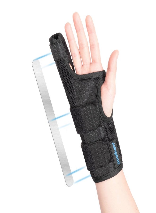 joingood Pinky Finger Splint, Finger Splint for Pinky, Broken Pinky Finger Brace, Little Finger Splint,Metacarpal Finger Splint Hand Brace for Trigger Finger Arthritis,Finger Splint Pinky Right Hand,M - Image 1