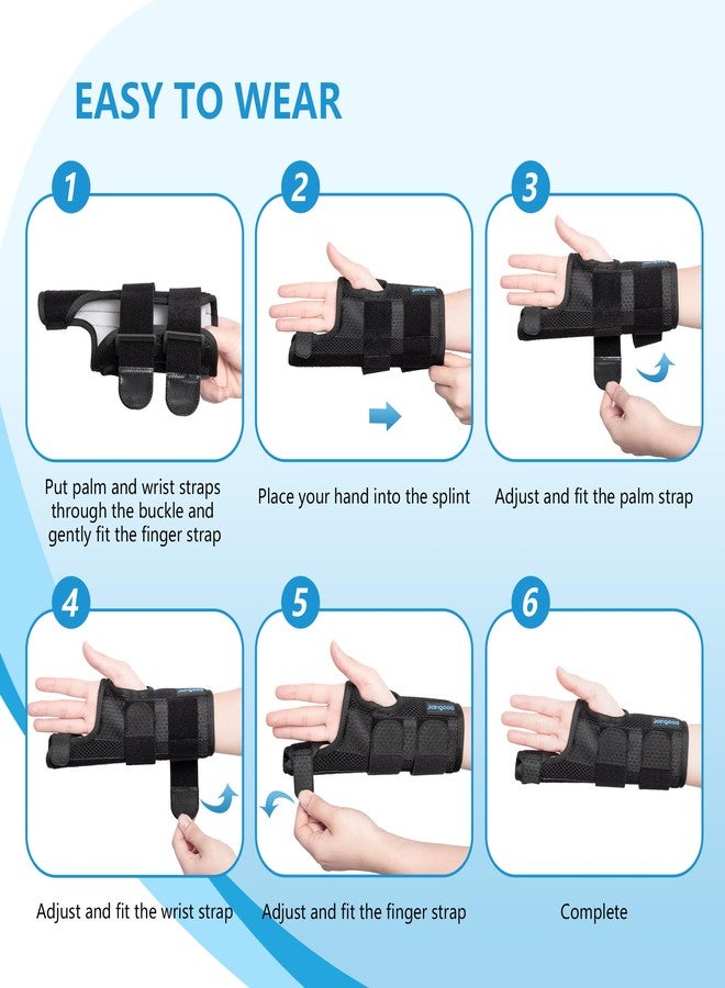 joingood Pinky Finger Splint, Finger Splint for Pinky, Broken Pinky Finger Brace, Little Finger Splint,Metacarpal Finger Splint Hand Brace for Trigger Finger Arthritis,Finger Splint Pinky Right Hand,M - Image 5