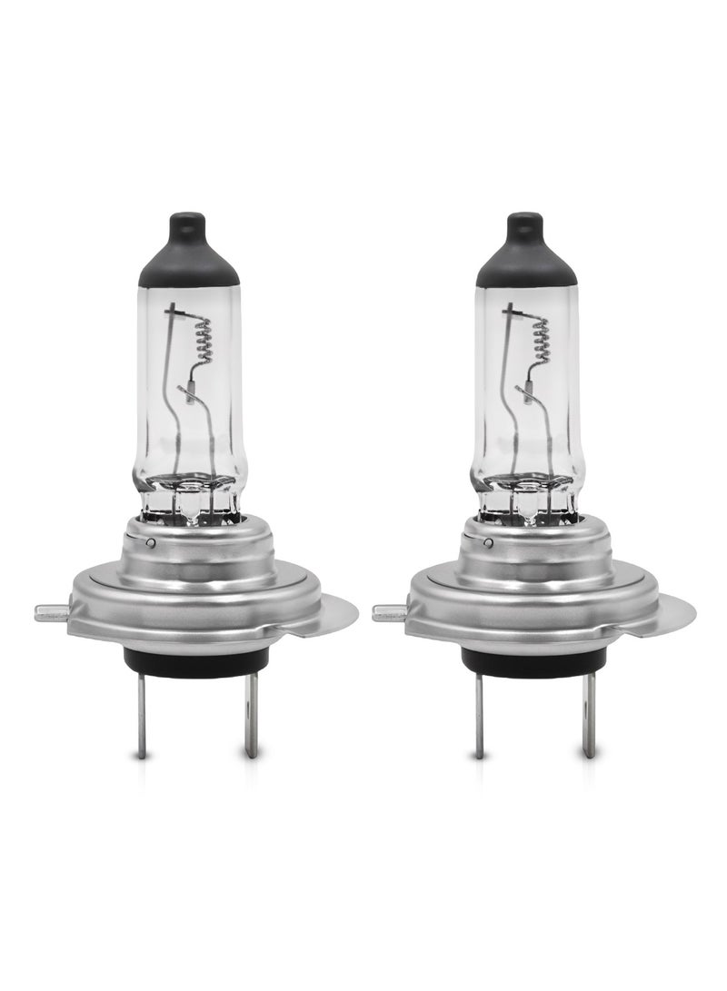 LIGARO LIGARO 2-Piece H7 12V/55W HALOGEN HEADLIGHT GLOBE  - Image 1