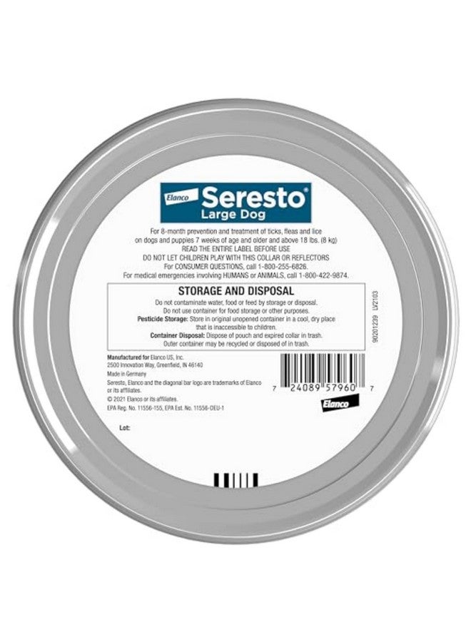 Seresto Large Dog Vet-Recommended Flea & Tick Treatment & Prevention Collar for Dogs Over 18 lbs. | 2-Pack - Image 2