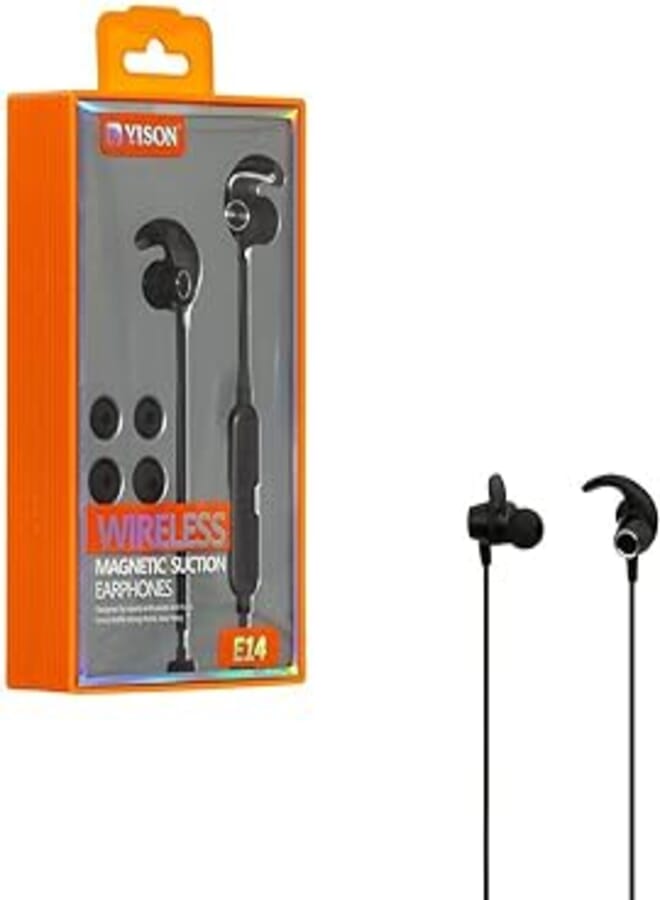 YISON E14 SPORTIVE HEADPHONE WITH STRONG MICROPHONE - BLACK