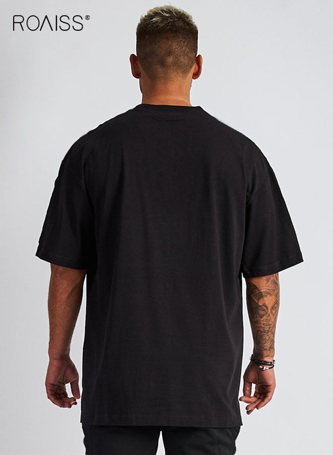 رويس تي شيرت صيفي أنيق، تيشيرتات فضفاضة بسيطة، تيشيرتات كلاسيكية قصيرة الأكمام، تيشيرتات ناعمة ومريحة، مناسبة للارتداء اليومي أو أي مناسبة - Image 5