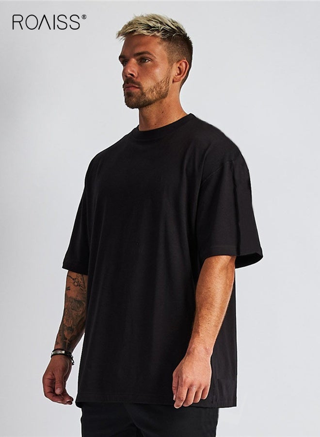 رويس تي شيرت صيفي أنيق، تيشيرتات فضفاضة بسيطة، تيشيرتات كلاسيكية قصيرة الأكمام، تيشيرتات ناعمة ومريحة، مناسبة للارتداء اليومي أو أي مناسبة - Image 4