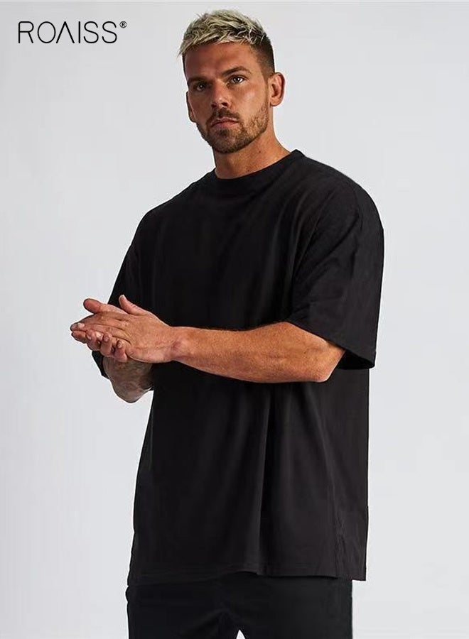 رويس تي شيرت صيفي أنيق، تيشيرتات فضفاضة بسيطة، تيشيرتات كلاسيكية قصيرة الأكمام، تيشيرتات ناعمة ومريحة، مناسبة للارتداء اليومي أو أي مناسبة - Image 2