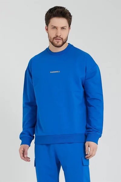 اوديلون Men's Crew Neck Oversize Sweatshirt Saks