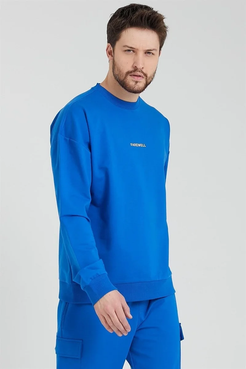 اوديلون Men's Crew Neck Oversize Sweatshirt Saks