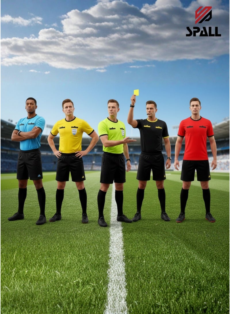 سبال بدلة حكم من سبال لكرة القدم وكرة السلة والكرة الطائرة وجميع الرياضات | زي حكم احترافي خفيف ومتين - Image 2