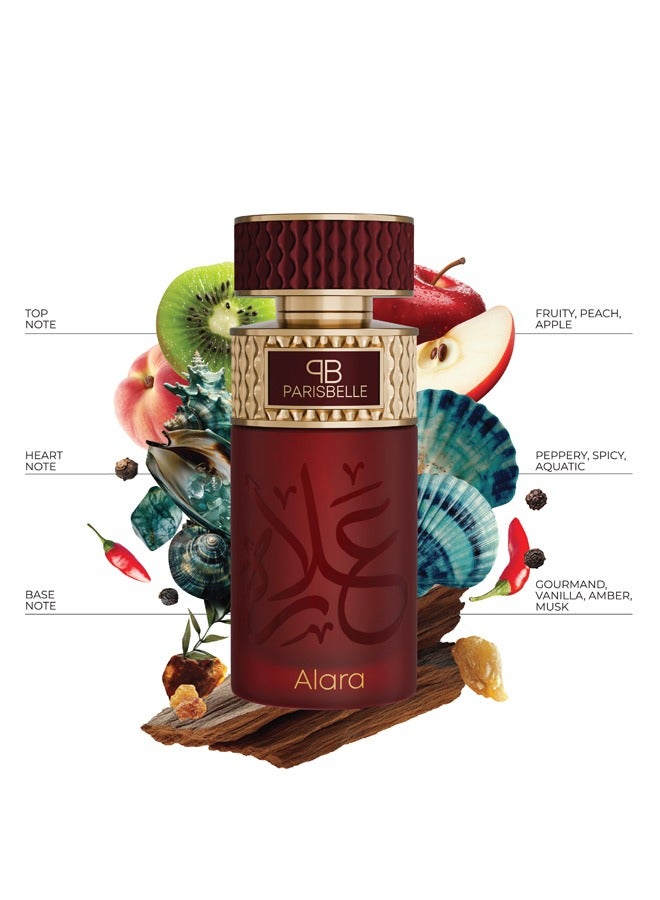 Parisbelle Alara - Oasis Collection Extrait De Parfum 100ml | Fruity-Gourmand Scent with Pear, Vanilla & Musk - Image 2