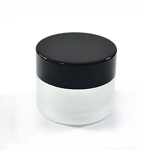 VDHJA VDHJA Acrylic San Jar Transparent Cosmetic Container With Leakproof Inner Lids For Lip Balms Lip Scrubs Body Butters Eyeshadow Makeup Diy Cosmetics Beauty Products  - Image 1