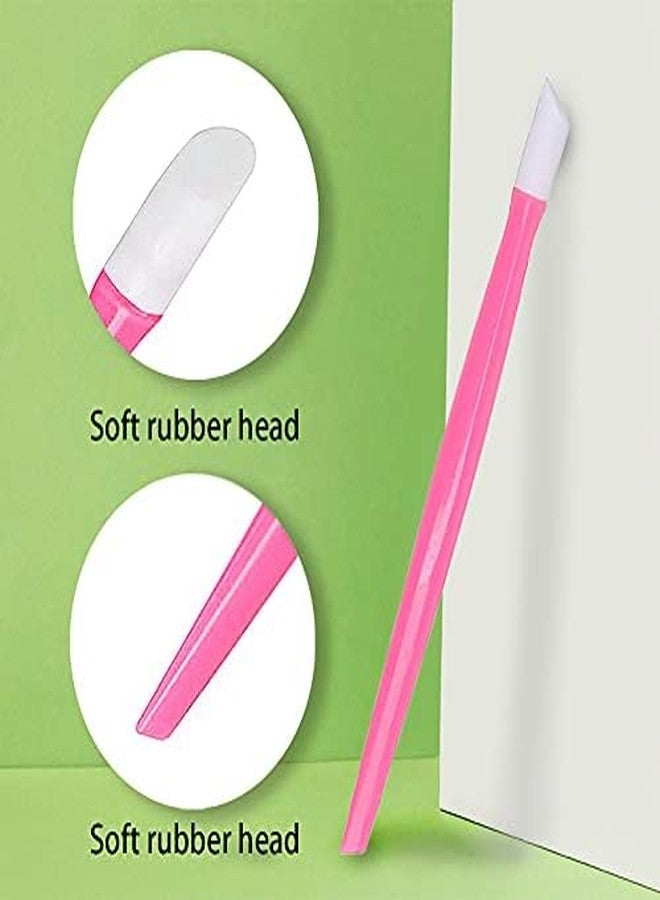 Soft N Style Soft 'N Style Professional Plastic Cuticle Pusher (5 pink purple) - Image 5
