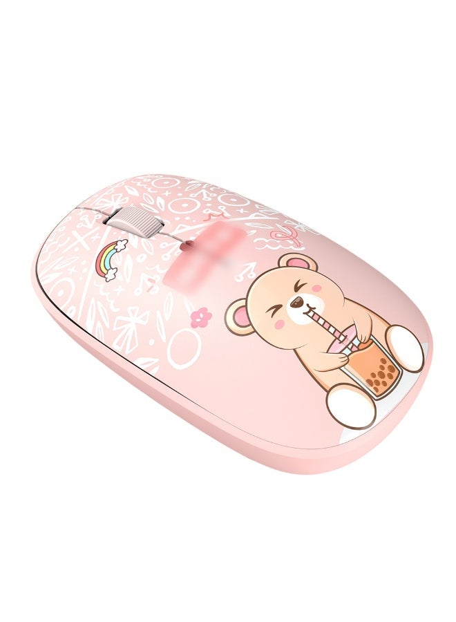 KUYING New Wireless Bluetooth Charging Silent Mouse 