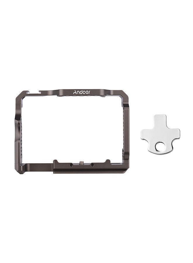 ANDOER Andoer Aluminum Alloy Camera Cage Video Rig Replacement for Sony A7R III/ A7 II/ A7III  - Image 5