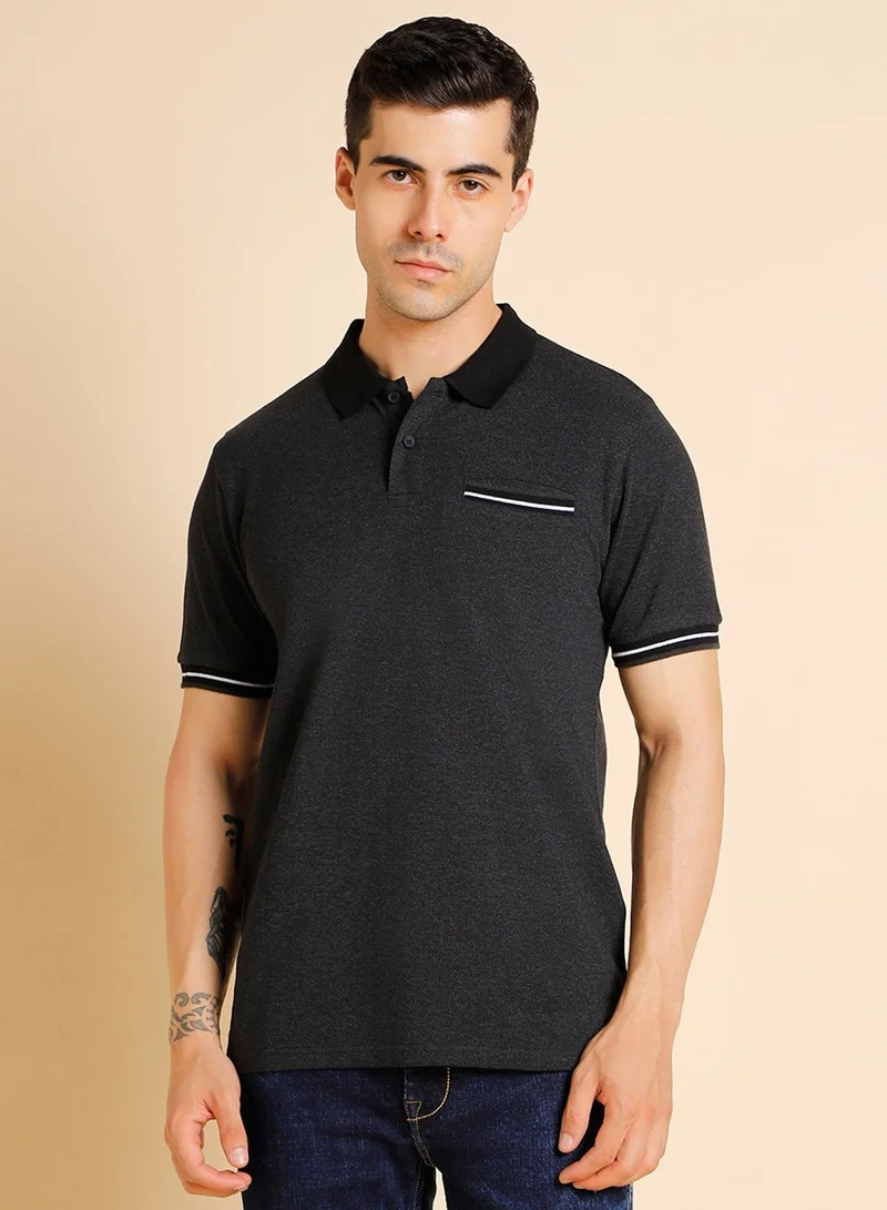 Black T-Shirt for Men, Essential Comfort