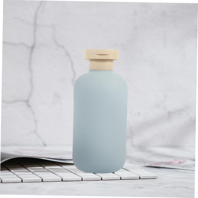 All user friendly build SHOWERORO 2pcs Travel Shampoo Bottles Flip Cap Plastic Refillable Toiletry Bottles for Shampoo Lotion Reliable durability - Image 3