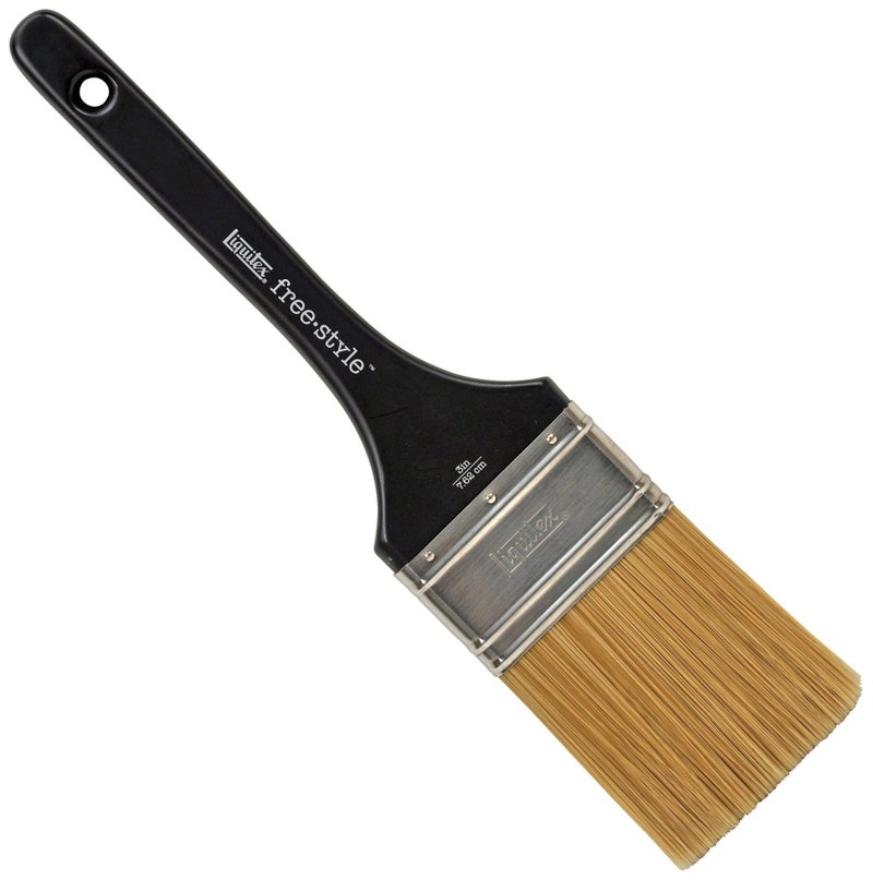 Liquitex Professional Freestyle Large Scale Brush, Universal Flat 3-inch - Image 5