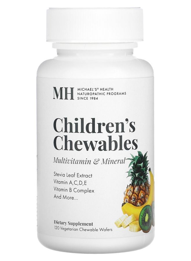 Michael's Naturopathic Children's Chewables Multivitamin & Mineral 120 Vegetarian Chewable Wafers