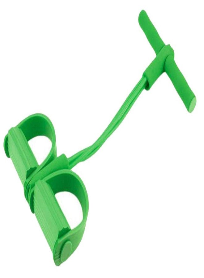 CLOMANA® 4 Latex Tubes Pull Rope for Abdomen,Waist, Arms, Legs, Tummy Stretching & Slimming (Multi Color) - Image 1