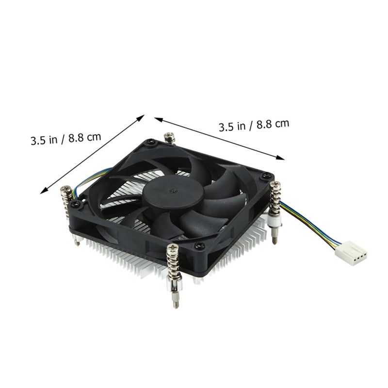 Thin Design CPU Cooling Fan Heat Sink Compatible with Multiple Sockets - Image 3