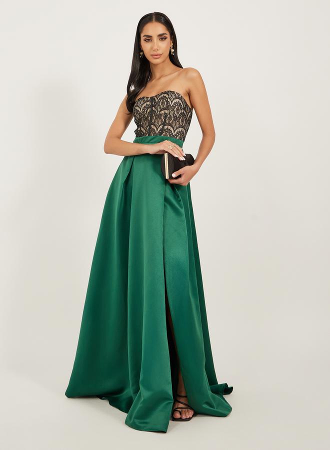 Styli Lace Bodice Gown  - Image 1
