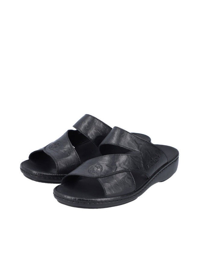 rieker - Rieker Mens Arabic Sandals 23974-02 Massa Black 116-1043 - Image 1