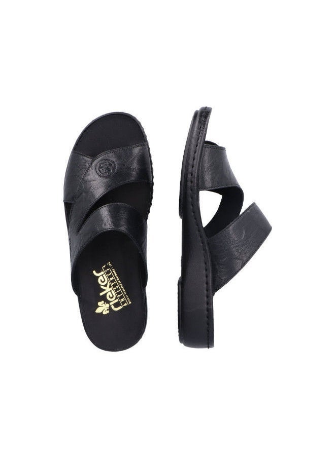 rieker - Rieker Mens Arabic Sandals 23974-02 Massa Black 116-1043 - Image 1