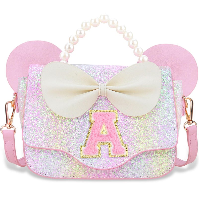 Luchike Girls Purse for Toddler Birthday Gifts - Little Girl Purse Kids Crossbody Bag for Princess Handbags Christmas Gifts A - Image 1