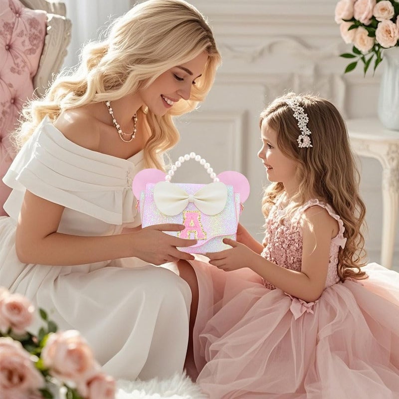 Luchike Girls Purse for Toddler Birthday Gifts - Little Girl Purse Kids Crossbody Bag for Princess Handbags Christmas Gifts A - Image 2