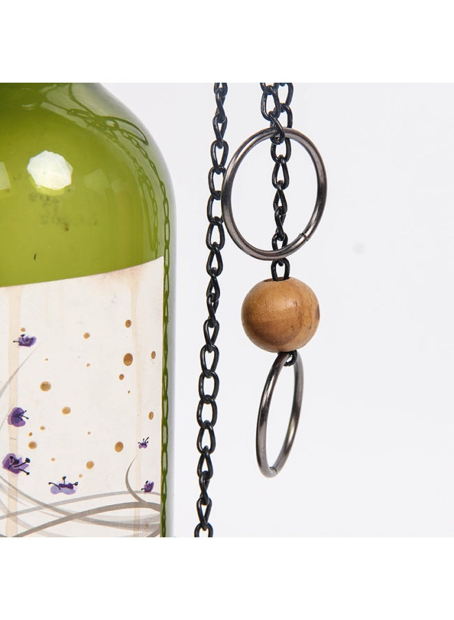 Metal Creative Intelligence Nine Link Ring Game Wine Bottle Opener Puzzle Toy Iron Material DIY Color Box Packaging-Color:1 - Image 5