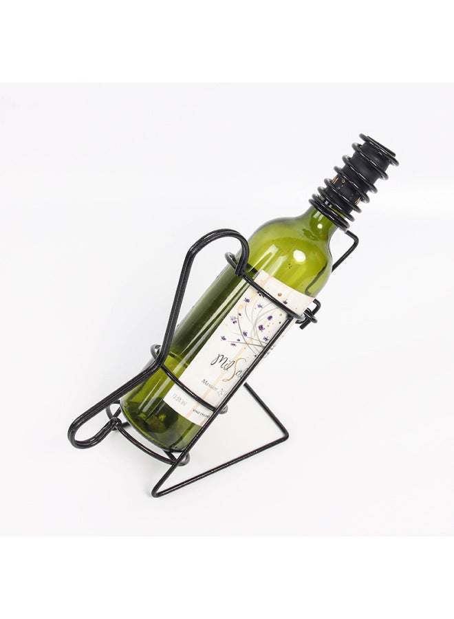 Metal Creative Intelligence Nine Link Ring Game Wine Bottle Opener Puzzle Toy Iron Material DIY Color Box Packaging-Color:1 - Image 2