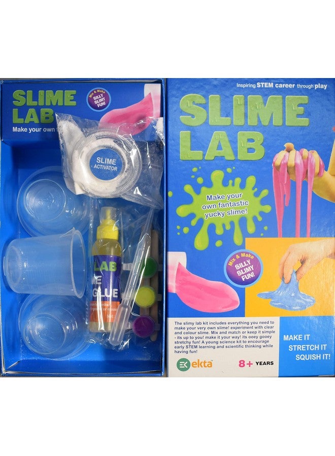 إيكتا مختبر سلايم إيكتا للأولاد والبنات مع منشط سلايم (صنع في الهند، آمن للأطفال) - متعدد الألوان - Image 2